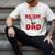 Dad Rockin One Birthday Family Matching Rock Guitar Men's Comfort Colors T-Shirt Ivory Dad Rockin One Birthday Family Matching Rock Guitar Men's Comfort Colors T-Shirt Ivory