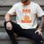 Dad Of Rookie 1st Basketball Bday Theme Matching Men's Comfort Colors T-Shirt Ivory
