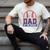 Dad Of Rookie 1st Birthday Baseball Theme Matching Party Men's Comfort Colors T-Shirt Ivory