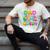 Dad Of The Slime Queen Birthday Family Matching Party Men's Comfort Colors T-Shirt Ivory