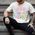 Dad Of The Sweet One 1st Birthday Donut Bday Party Men's Comfort Colors T-Shirt Ivory