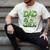 Dad Of The Three Rex Birthday Boy Dinosaur Family Matching Men's Comfort Colors T-Shirt Ivory