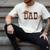 Dad Western Family Matching Birthday Cowboy Cowgirl Men's Comfort Colors T-Shirt Ivory