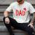 Dad Xmas PJs Christmas Pajamas And Xmas PJ Family Shirt Men's Comfort Colors T-Shirt Ivory