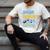 Dada Daddy Dad Bruh Fathers Day Blue Dog Men's Comfort Colors T-Shirt Ivory