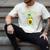 Dadacado Cute Daddy Avocado Pregnant Dad Father Day Men's Comfort Colors T-Shirt Ivory