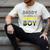 Daddy Of The Birthday Boy Bat Family Party Theme Boys Men's Comfort Colors T-Shirt Ivory