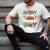 Daddy Of The Birthday Boy Game Day Football Men's Comfort Colors T-Shirt Ivory