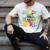 Daddy Of The Birthday Girl Retro 80's Party Men's Comfort Colors T-Shirt Ivory