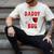 Daddy Bug Ladybug Dad Men's Comfort Colors T-Shirt Ivory