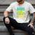 Daddy Dad Saurus Rex Dinosaur Dino For Father Men's Comfort Colors T-Shirt Ivory