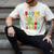 Daddy Of The One-A-Saurus 1St Birthday Boy Dinosaur Men's Comfort Colors T-Shirt Ivory