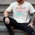 Daddy Of The Scoop Ice Cream Gender Reveal Baby Shower Men's Comfort Colors T-Shirt Ivory