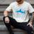 Daddy Shark T Shirt Fathers Day Family Matching Dad Men's Comfort Colors T-Shirt Ivory