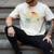 Daddysaurus Rex Dinosaur Daddy Saurus Rex Family Matching Men's Comfort Colors T-Shirt Ivory
