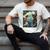 David And Goliath Bible Book Of Samuel King David Comic Men's Comfort Colors T-Shirt Ivory