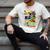 DC Comics Father's Day Justice League Dad Attributes Men's Comfort Colors T-Shirt Ivory