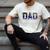 Deputy Sheriff Dad Much Cooler Fathers Day Thin Blue Line Men's Comfort Colors T-Shirt Ivory