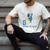 Disney Mickey Mouse 2025 Graduation Class Of '25 Rad Grad Premium Tri-Blend Men's Comfort Colors T-Shirt Ivory