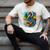 Dragon Reading Colorful Fantasy Book Lover Men's Comfort Colors T-Shirt Ivory