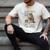 Drink Coffee Read Books Pet Cats Be Happy Bookworm Men's Comfort Colors T-Shirt Ivory
