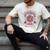 Dungeons & Dragons The Best Dungeon Master Dad Die Logo Men's Comfort Colors T-Shirt Ivory