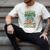 Earth Day Save Earth It´s Only Planet With Books Reader Men's Comfort Colors T-Shirt Ivory