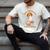 Easily Distracted By Beagles And Books Beagle Dog Men's Comfort Colors T-Shirt Ivory