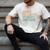 Easily Distracted By Books And Yarn Knitting & Crocheting Men's Comfort Colors T-Shirt Ivory