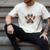 Easily Distracted By Dogs And Books Men's Comfort Colors T-Shirt Ivory