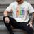 Equality Hurts No One Floral Books LGBTQ Pride Human Rights Men's Comfort Colors T-Shirt Ivory