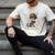 Ew People Moody Cat Sarcastic Introvert Artwork Men's Comfort Colors T-Shirt Ivory