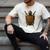 Faithful Warrior Man Of God Christian Men Knight Armor Dad Men's Comfort Colors T-Shirt Ivory