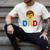 Family Dad Master Builder Building Bricks Blocks Fathers Day Men's Comfort Colors T-Shirt Ivory