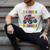 First Grade Graduation Monster Truck 1st Grade Graduate Men's Comfort Colors T-Shirt Ivory