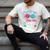 Fish He Or Fish She Gender Reveal Family Matching Dad Men's Comfort Colors T-Shirt Ivory