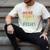 Fishing Here-Fishy Bass Fish Dad Men's Comfort Colors T-Shirt Ivory