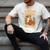 Floral Cow Reading Pun Just One More Chapter Cozy Book Lover Men's Comfort Colors T-Shirt Ivory