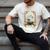 Floral Tarot Card The Reader Skeleton Reading Book Men's Comfort Colors T-Shirt Ivory Floral Tarot Card The Reader Skeleton Reading Book Men's Comfort Colors T-Shirt Ivory