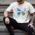 Frutiger Aero Aesthetic Butterfly Computer Fishes Scenery Men's Comfort Colors T-Shirt Ivory Frutiger Aero Aesthetic Butterfly Computer Fishes Scenery Men's Comfort Colors T-Shirt Ivory