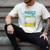 Frutiger Aero Aesthetic Rainbow Glitch Art Premium Tri-Blend Men's Comfort Colors T-Shirt Ivory