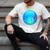 Frutiger Aero Aesthetic Tech Orb Fishes Men's Comfort Colors T-Shirt Ivory