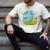 Frutiger Aero Y2K Fashion Trends Statement Piece Tech Orange Men's Comfort Colors T-Shirt Ivory