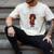 Future HBCU Grad Girl Wearing Graduation Gown Men's Comfort Colors T-Shirt Ivory