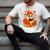 Ghost Reading Book Lovers Autumn Fall Halloween Men's Comfort Colors T-Shirt Ivory
