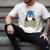 Graduate Penguin Class Of 2025 Kids Graduation Men's Comfort Colors T-Shirt Ivory