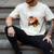 I Graduated Can I Go Back To Bed Sleepy Red Panda Graduation Men's Comfort Colors T-Shirt Ivory