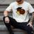 Graduation Hedgehog 2017 Graduate Graduation T-Shirt Men's Comfort Colors T-Shirt Ivory