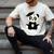 Graduation Panda Bear 2017 Graduate Graduation T-Sh Men's Comfort Colors T-Shirt Ivory