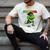 Graduation Preschool Dinosaur T Rex Crushed It Boys Grad Men's Comfort Colors T-Shirt Ivory